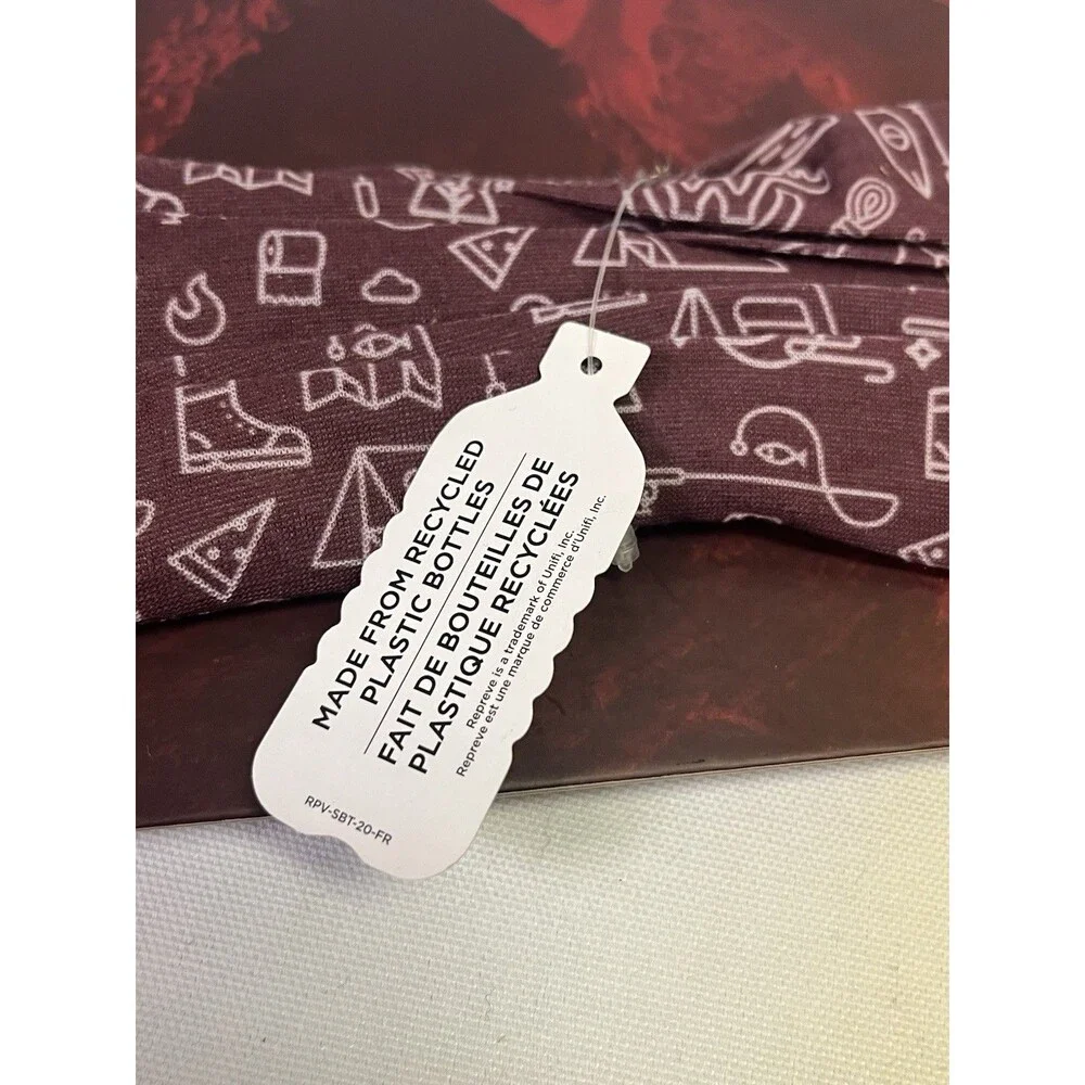 Moosejaw in the Pipeline Neck Tube Russet Icon Print Head Face Covering UV